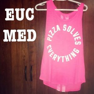 VS PINK Sz medium pink shirt sleeveless tank